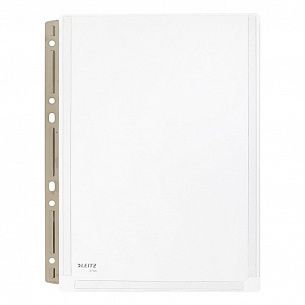 Файлы LEITZ А4 170 мкм с расширением плотные, прозрачные, апельсиновая корка