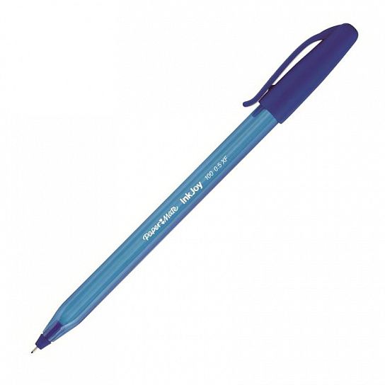 Ручка шариковая InkJoy Cap 100 0,5 мм синяя треугольный корпус