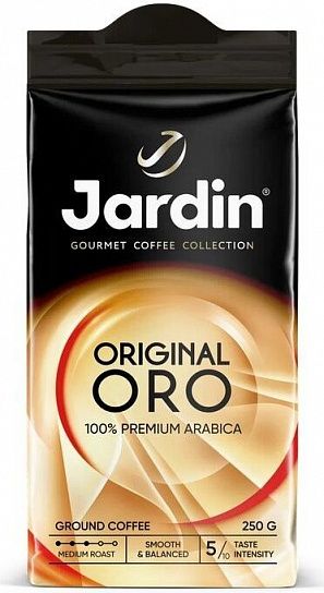 Кофе молотый Jardin Original Oro 250 г пакет