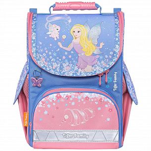 Ранец TIGER NATURE QUEST PIXIE MAGIC 14 л 35x31x19 см молния для девочек