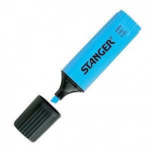 Маркер текстовый Stanger Textmarker Classic 1—5 мм, синий, скошенный