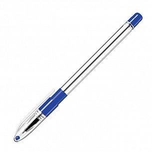 Ручка шариковая ErichKrause ULTRA L-30 0,7 мм синяя резиновый грип в блистере