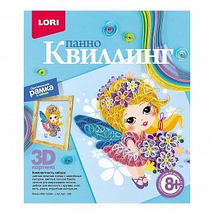 Квиллинг. Панно ФЕЯ ПОЛЕЙ