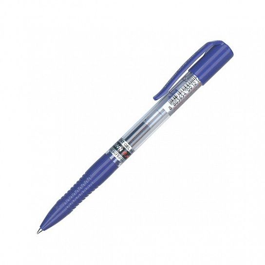 Ручка гелевая автоматическая AUTO JELL 0,7 мм синяя