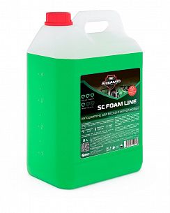 Автошампунь для бесконтактной мойки АиС Аксамид SC foam line 5 л канистра