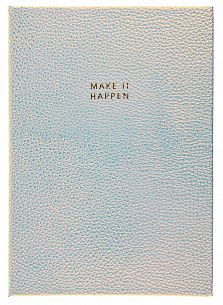 Записная книжка LOREX, A5, 96 л. комбинированный блок, твердая обложка. Перламутровый переливающийся. Серия IRIDESCENT