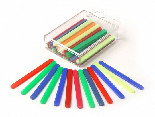 Счетные палочки пластик Унипласт 50 шт в евробоксе