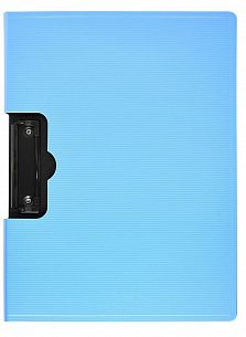 Планшет INFORMAT А4 горизонтальный черно-синий пластик с крышкой