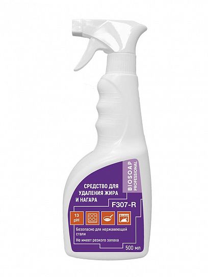 Средство моющее универсальное BIOSOAP F307-R АНТИЖИР спрей 500 мл